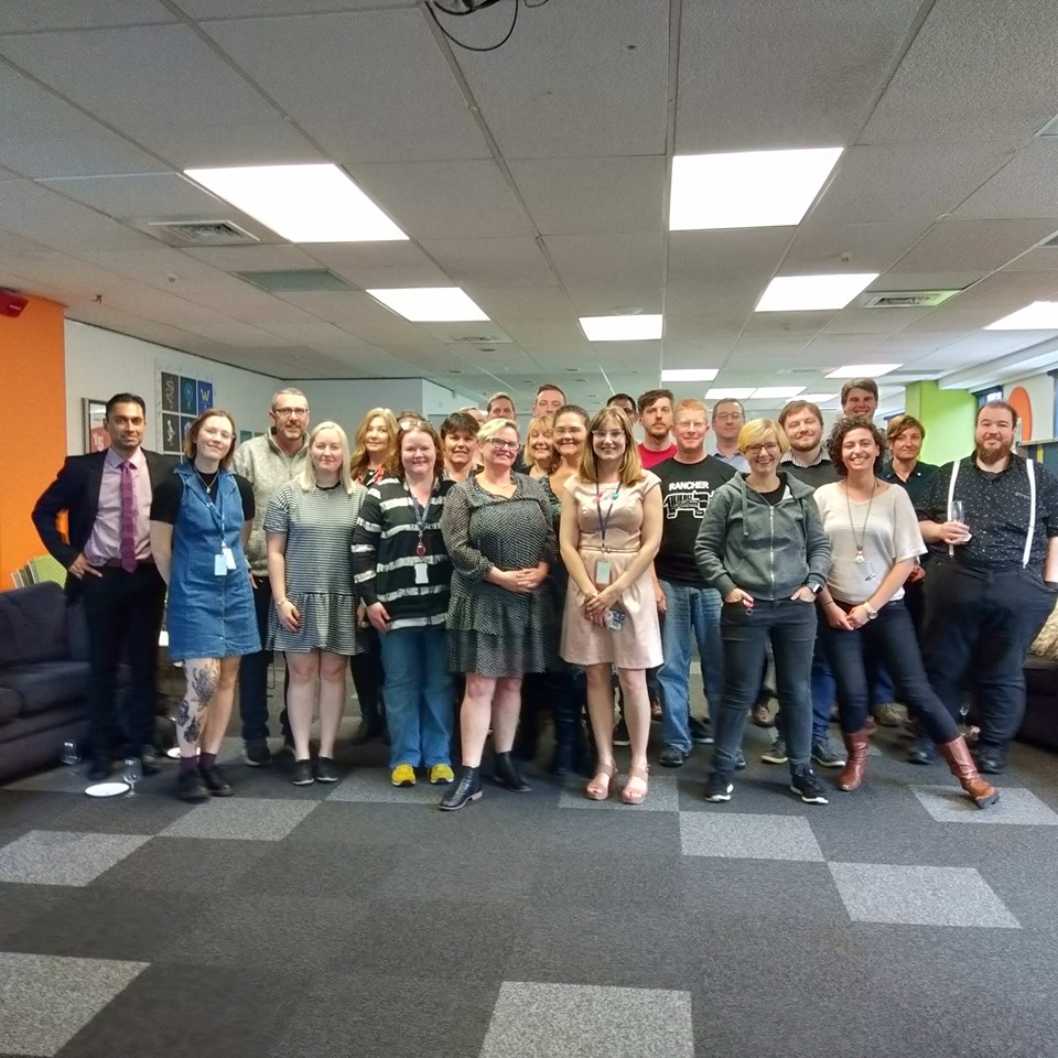The DIA and Catalyst Life Events team The DIA and Catalyst Life Events team