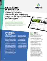 Totara 14 New Features image