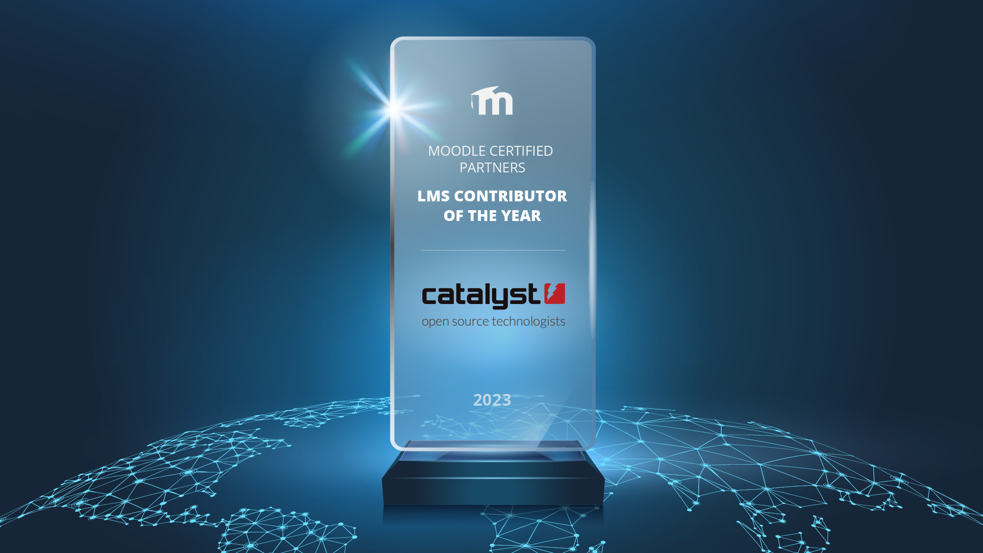 MoodleMoot Global 2023 Catalyst Wins! Catalyst IT Europe